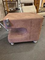 Paarse design poefjes / voetenbankjes - Bijzonder!, Minder dan 50 cm, Design, Vierkant, Minder dan 50 cm