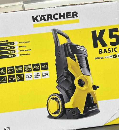 Kärcher K5 Basic Hogedrukreiniger - Nieuw, Tuin en Terras, Hogedrukreinigers, Nieuw, Elektrisch, Met regelbare waterdruk, Ophalen