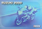 Folder SUZUKI Modellen 2000, Ophalen of Verzenden, Suzuki
