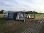 Dethleffs caravan isabella voortent, Caravans en Kamperen, Caravans, Stapelbed, Treinzit, Particulier, Tot en met 6