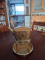 Antieke theeketel op stoof art deco, Ophalen of Verzenden