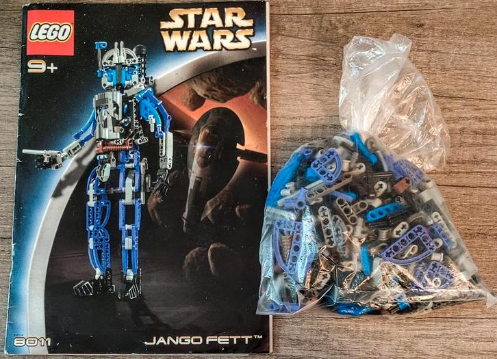 Lego Star Wars Jango Fett (8011), Kinderen en Baby's, Speelgoed | Duplo en Lego, Gebruikt, Lego, Complete set, Verzenden