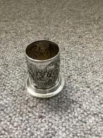 Lepelhouder - 06HH - verzilverd / zilver - H. Hooijkaas -, Antiek en Kunst, Antiek | Goud en Zilver, Ophalen of Verzenden, Zilver