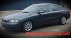 Unieke, snelle S60 2.5T AWD met 278PK!! 2003 GOED LEZEN‼️, Zwart, 1657 kg, Parkeersensor, Vierwielaandrijving