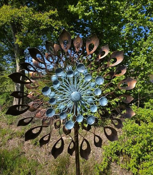 WINDMOLEN / DAHLIA / windspinner, Tuin en Terras, Windwijzers en Windmolens, Nieuw, Ophalen of Verzenden