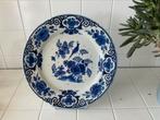 Delftsblauw bord handgeschilderd 1918 De Porceleinen Fles, Ophalen