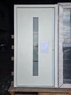 Deurkozijn rechtsdraaiend wit, Doe-het-zelf en Verbouw, Deuren en Horren, Glas, 200 tot 215 cm, Ophalen, 100 tot 120 cm