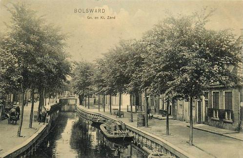 (701-129-045) Bolsward Gr en Kl Zand, Verzamelen, Ansichtkaarten | Nederland, Friesland, Verzenden