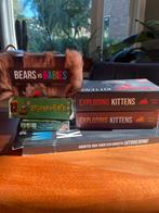 Bordspellen Collectie - Bears vs Babies, Exploding Kittens, Een of twee spelers, Ophalen of Verzenden, Zo goed als nieuw, Reisspel