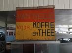 van Nelle voor koffie en thee groot blik, Antiek en Kunst, Antiek | Emaille, Ophalen of Verzenden