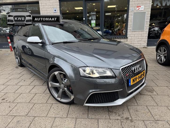 Audi A3 2.5 T RS3 Nieuwstaat Vol Onderhoud Leer Navi, Auto's, Audi, Bedrijf, A3, ABS, Adaptieve lichten, Airbags, Airconditioning