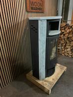24239 Speksteenkachel Drooff 6kw hoekkachel, Huis en Inrichting, Kachels, Ophalen, Gebruikt, Houtkachel, Vrijstaand