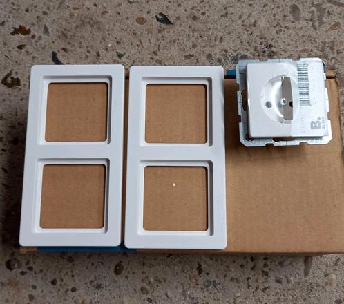 Berker Arsys B3, S1, Q1 wit + mat antrac schakelmateriaal, Doe-het-zelf en Verbouw, Elektra en Kabels, Nieuw, Schakelaar, Ophalen of Verzenden
