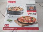 pizzabakset, Ophalen of Verzenden, Zo goed als nieuw