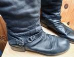 SPM leren laarzen maat 40, Ophalen of Verzenden, Hoge laarzen, Zo goed als nieuw, Zwart