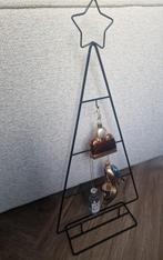kerstboom metaal met lichtsnoer en ornamenten, Huis en Inrichting, Woonaccessoires | Etagères, Ophalen of Verzenden, Zo goed als nieuw