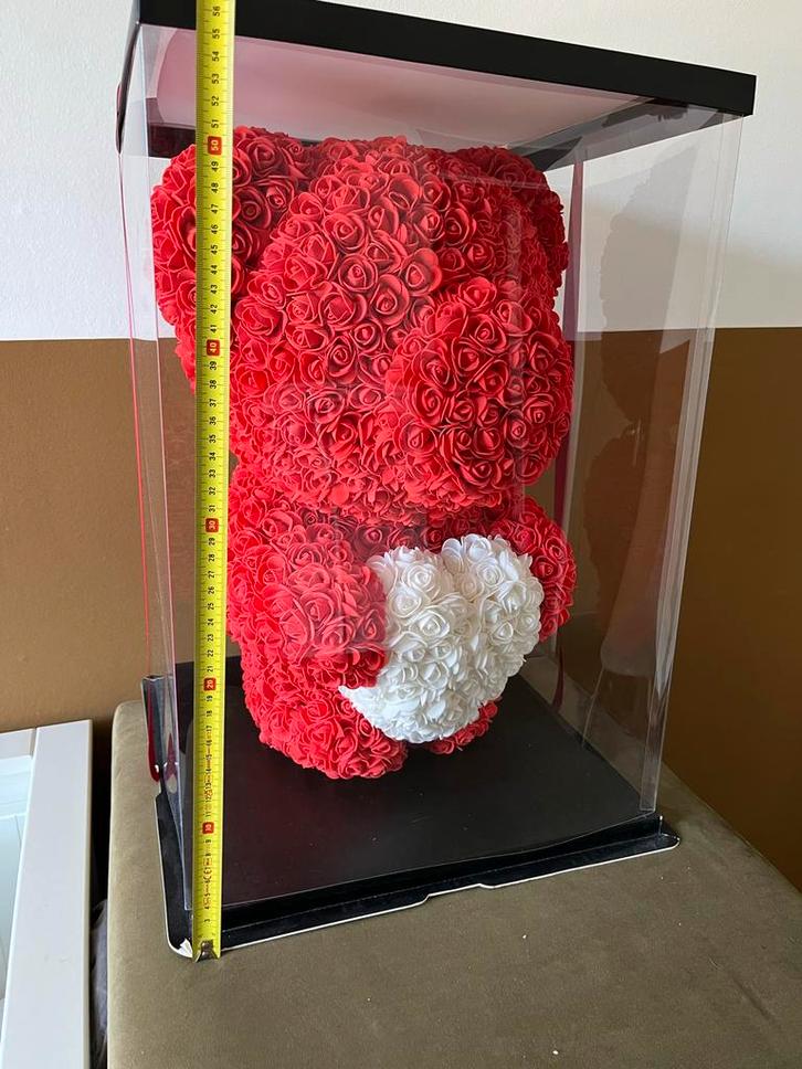 Rozenbeer XXL, Hobby en Vrije tijd, Feestartikelen, Nieuw, Feestartikel, Valentijn of Romantisch, Ophalen