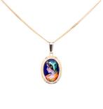 Prachtige Gouden Collier met Camee Hanger 14K, Sieraden, Tassen en Uiterlijk, Ophalen of Verzenden, Zo goed als nieuw, Goud, Goud