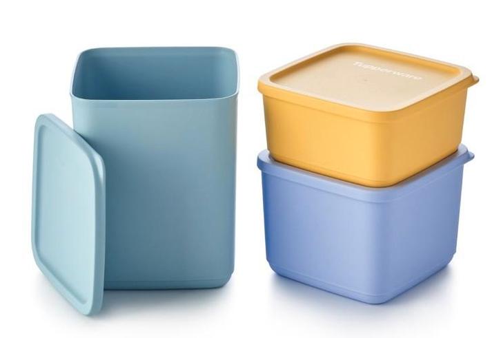 Tupperware Cubix Set 3-delig Nieuw, Huis en Inrichting, Keuken | Tupperware, Nieuw, Bus of Trommel, Ophalen of Verzenden