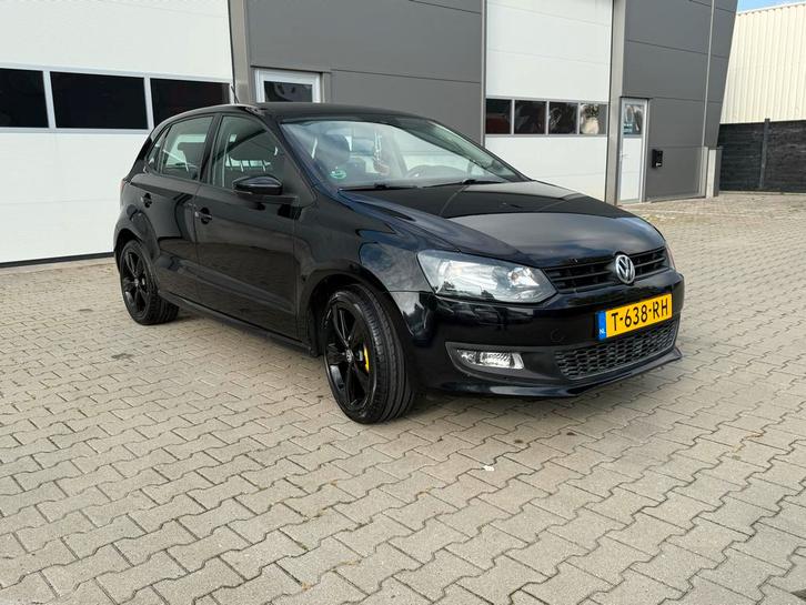 Volkswagen Polo 1.2 51KW 2009 Zwart, Auto's, Volkswagen, Bedrijf, Polo, Benzine, Hatchback, Handgeschakeld, Geïmporteerd, Zwart