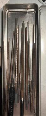 Doosje diverse stalen ruimers voor klokken en goud en zilver, Antiek en Kunst, Antiek | Klokken, Ophalen of Verzenden