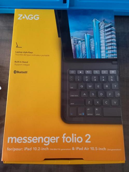 ZAGG Messenger Folio 2, Computers en Software, Toetsenborden, Nieuw, Ophalen of Verzenden