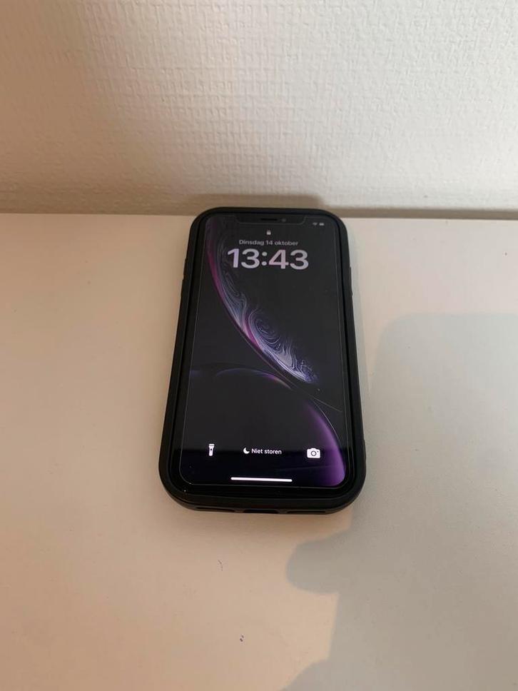 Iphone XR 128gb, Telecommunicatie, Mobiele telefoons | Apple iPhone, Zo goed als nieuw, 128 GB, Zwart, Ophalen of Verzenden