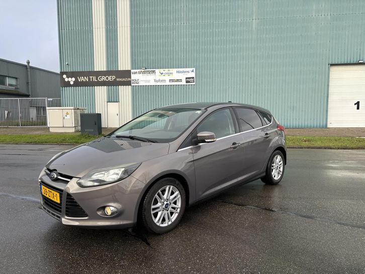 Ford Focus 1.0i EcoBoost Titanium 5-Deurs 6-Bak 125 PK. Zeer, Auto's, Ford, Bedrijf, Te koop, Focus, ABS, Airbags, Airconditioning
