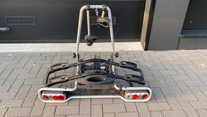 Thule EuroClick kantelbare fietsendrager afneembare trekhaak, Auto diversen, Fietsendragers, Gebruikt, Trekhaakdrager, 2 fietsen