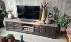 TV-meubel en buffetkast in VT wonen Soil, Huis en Inrichting, Kasten | Televisiemeubels, Ophalen, Gebruikt, 200 cm of meer, Teakhout
