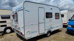 Caravelair 390 vast bed Opruiming 450,00 korting!, Caravans en Kamperen, Bedrijf, Koelkast, Caravelair, Tot en met 4