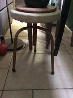 Oude piano kruk / pianostoel, Ophalen, Gebruikt, Bruin, Eén