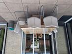 lichte grijze eettafel stoelen, Huis en Inrichting, Ophalen, Gebruikt, Grijs, Vijf, Zes of meer stoelen