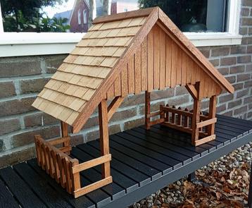 ZGAN Houten Kerststal / Kerstkribbe tbv Kerst Beelden Groep  beschikbaar voor biedingen