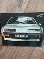 Alpine Renault A310 V6 Brochure - 1982, Renault, Ophalen of Verzenden, Zo goed als nieuw, Renault