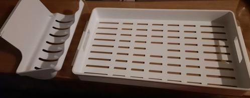 Beko flessenhouder en bakje voor vriezerla, Witgoed en Apparatuur, Onderdelen en Toebehoren, Zo goed als nieuw, Ophalen of Verzenden