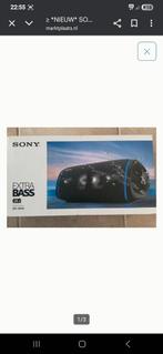 Sony SRS-XB43 EXTRA BASS - Nieuw in doos!, Overige typen, Nieuw, Ophalen of Verzenden, Sony