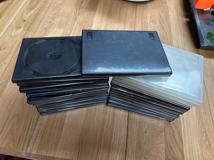 Lege DVD hoesjes (enkel, dubbel en 3 dubbel), Computers en Software, Overige Computers en Software, Gebruikt, Ophalen of Verzenden
