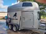 Henra 2 paards trailer XL, Dieren en Toebehoren, Ophalen of Verzenden, Zo goed als nieuw, Aluminium, 2-paards trailer