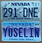 Kentekenplaat nummerplaat USA NEVADA SPECIAL, Ophalen of Verzenden, Gebruikt