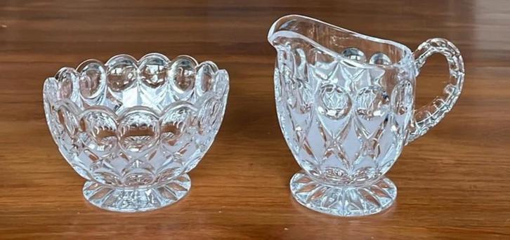 Nachtmann Anglia roomstel kristal, Antiek en Kunst, Antiek | Glas en Kristal, Ophalen of Verzenden