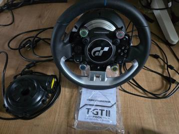 Thrustmaster T-GT2 / T-GT II base + Stuur + T-LCM Pedalen beschikbaar voor biedingen