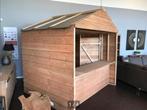 Houten verkoopkraam / markthuisje / schuur / buitenkeuken 2x, Tuin en Terras, Tuinhuizen, Ophalen, 250 tot 500 cm, Schuur, Zonder ramen