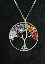 Ketting levensboom, Met kristal, Overige kleuren, Nieuw, Ophalen of Verzenden