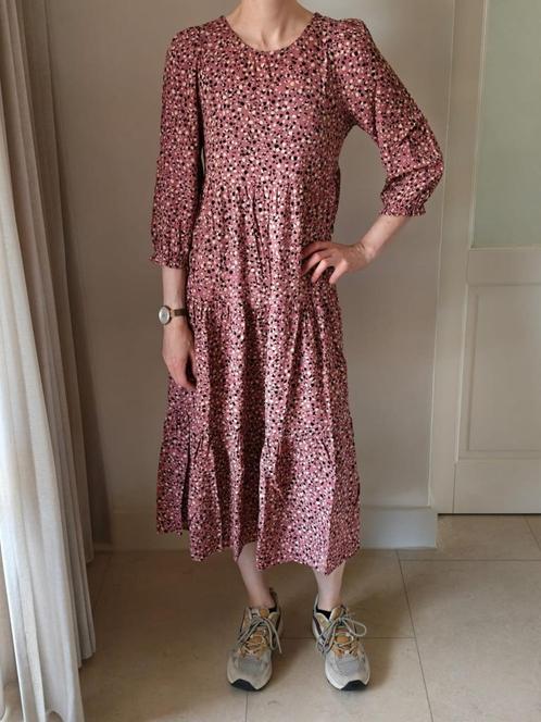 Oudroze jurk – Mavi maat XS, Kleding | Dames, Jurken, Zo goed als nieuw, Maat 34 (XS) of kleiner, Roze, Onder de knie, Ophalen of Verzenden