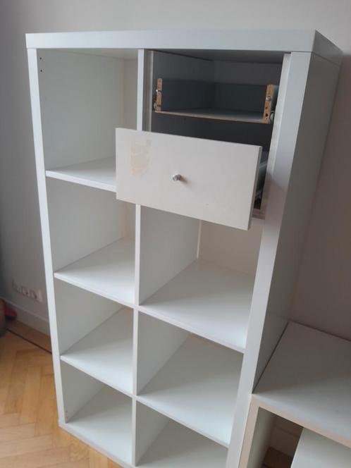 Ikea bookcase shelving unit 8 shelves, Huis en Inrichting, Kasten | Boekenkasten, Gebruikt, 50 tot 100 cm, 100 tot 150 cm, 25 tot 50 cm