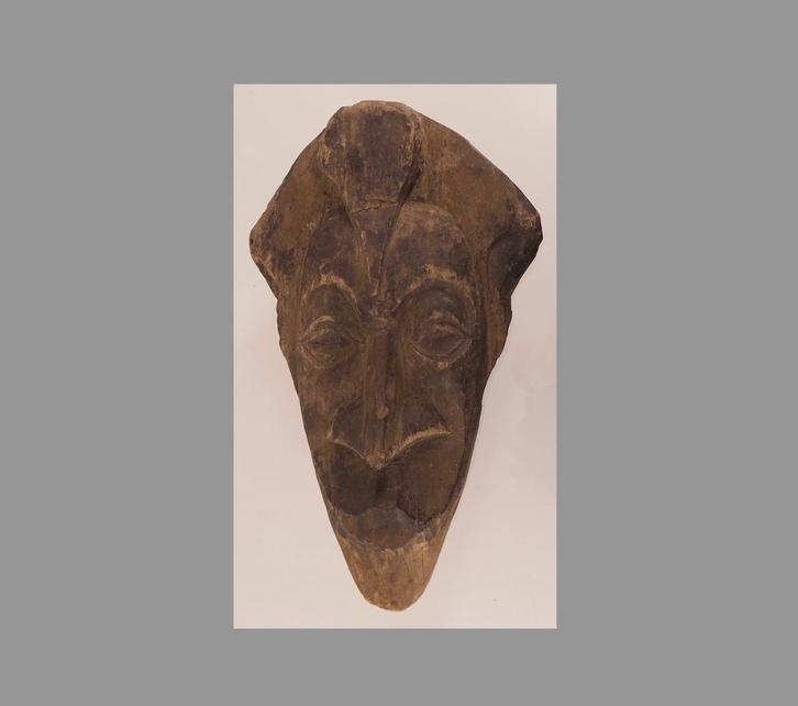 Voorouder masker Pora Pora Papua Nieuw-Guinea (170725-03), Antiek en Kunst, Kunst | Niet-Westerse kunst, Ophalen of Verzenden