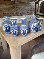 Partij delft blauw vazen, Antiek en Kunst, Ophalen