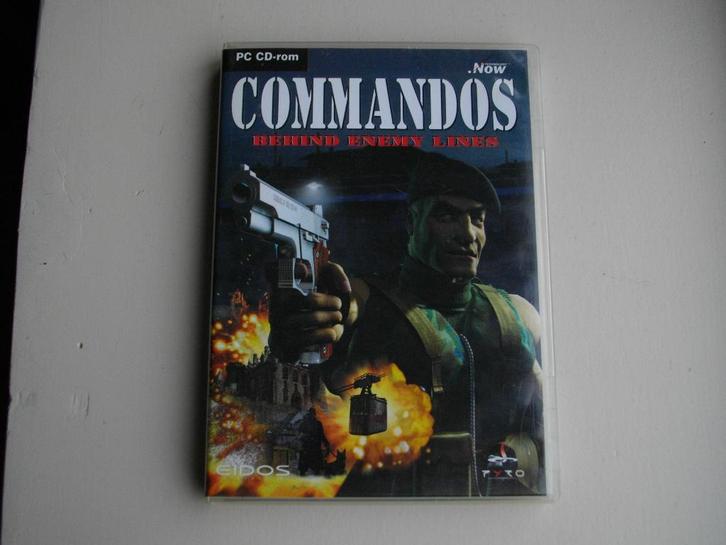 Commandos - Behind Enemy Lines (1998) PC, Spelcomputers en Games, Games | Pc, Gebruikt, Strategie en Constructie, 1 speler, Vanaf 12 jaar