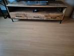 Mango houten tv meubel Trevor met 3 opberglades, Huis en Inrichting, Kasten | Televisiemeubels, Ophalen, Zo goed als nieuw, 25 tot 50 cm